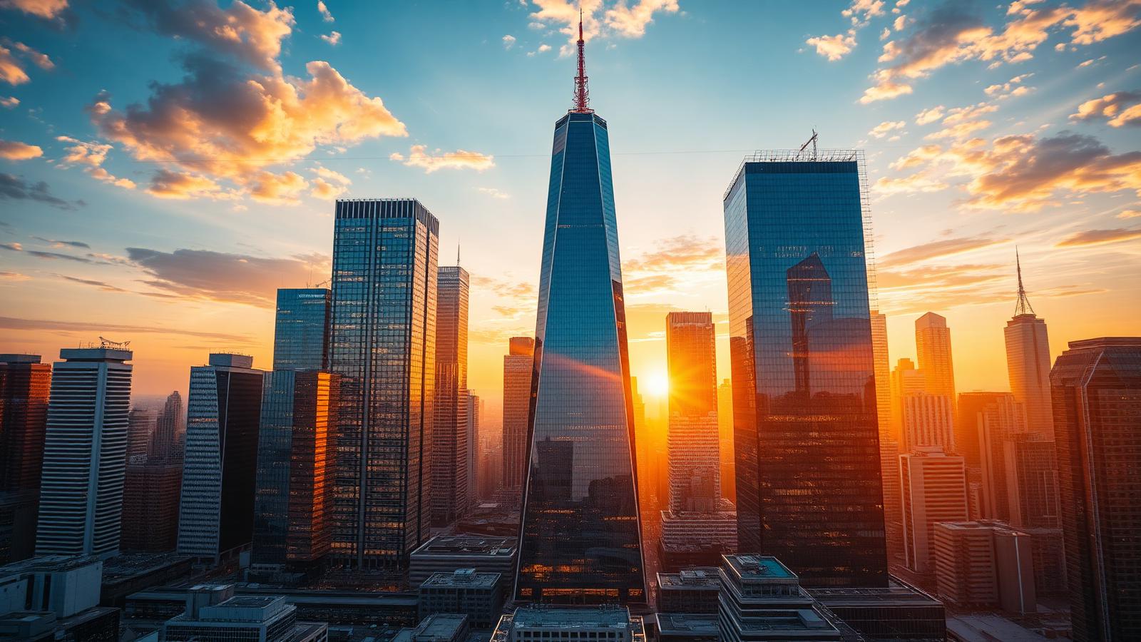 Iconic Kuwait skyline