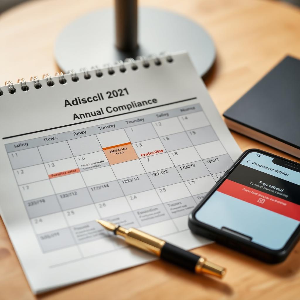 Company Compliance Calendar Company Compliance Calendar
